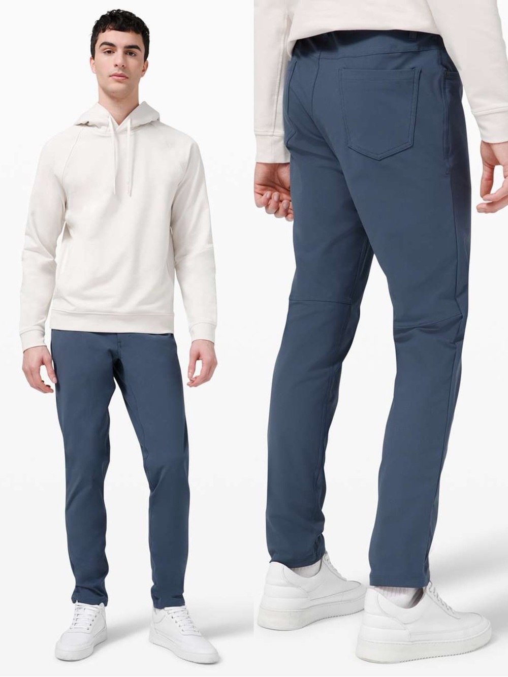 Lululemon ABC Slim 30" Warpstreme Navy Pants